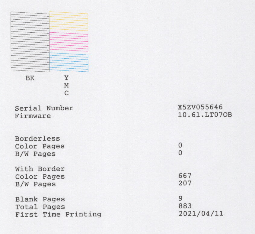 (X57) Epson EW-M630TW - Multifunction Printer with EcoTank